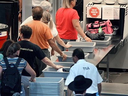 airport security images. More security theater; more